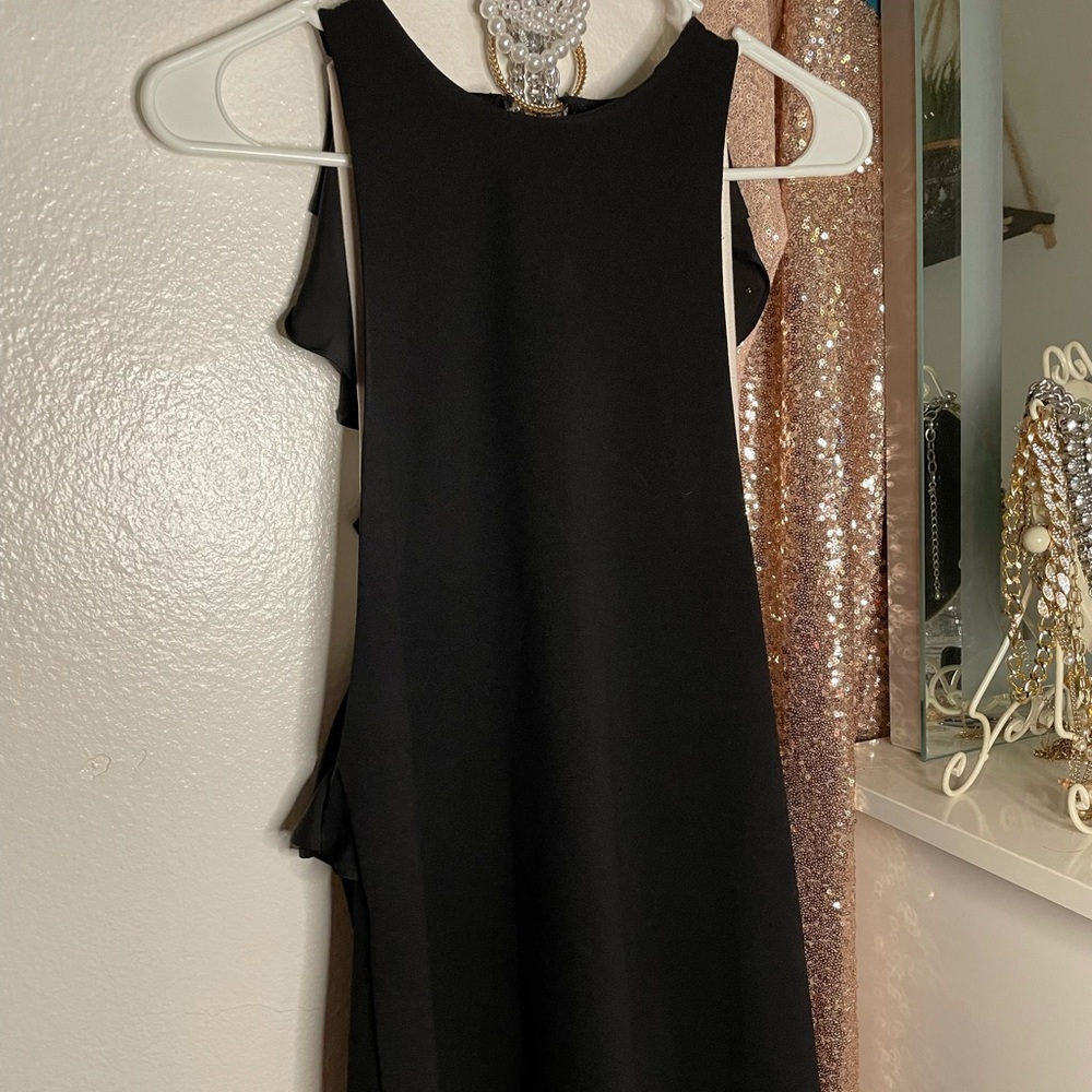 Black and White casual formal dress
